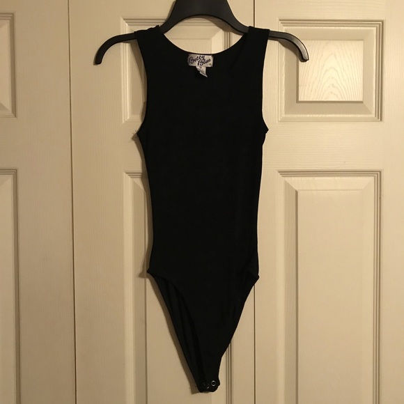 Betty Blue Tops - * SALE  * BETTY BLUE Medium Black Bodysuit